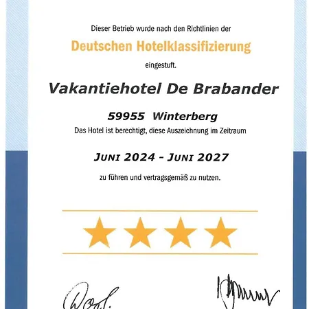Vakantiehotel Der Brabander شقة وينتربرغ